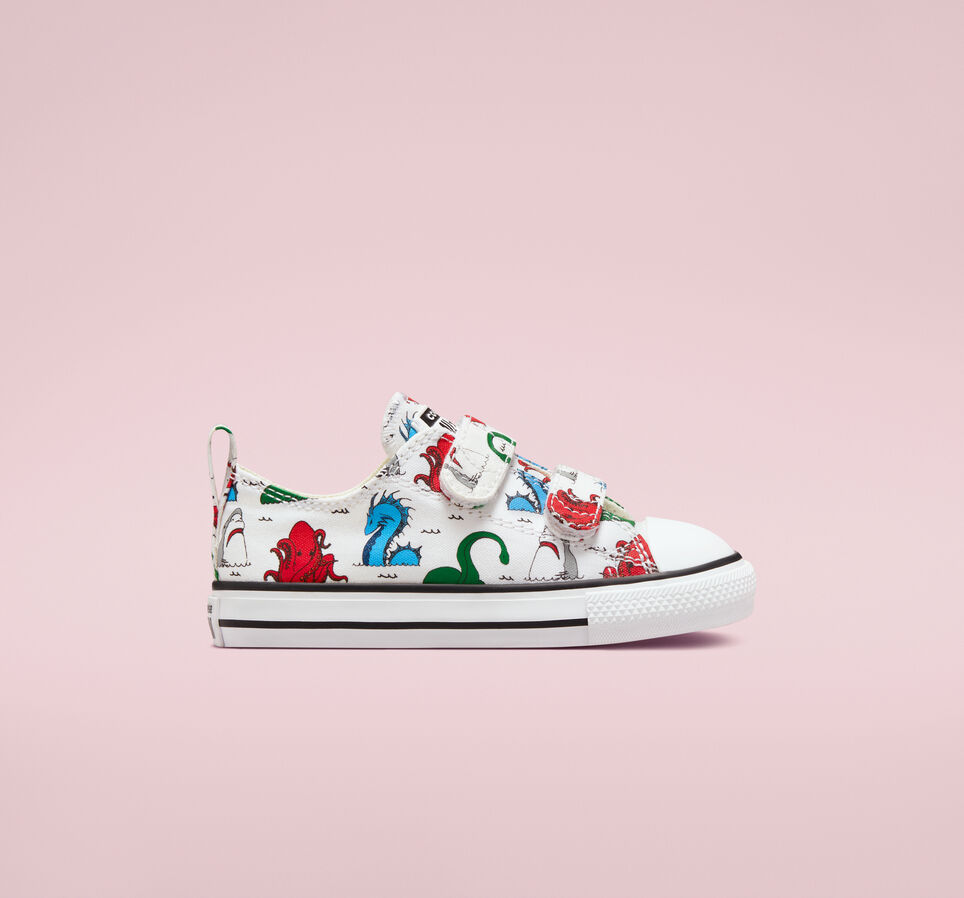 Chuck Taylor All Star Easy-On Sea Monsters Blanco/Multicolor/Negro