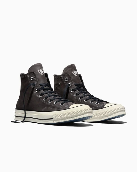 Chuck 70 Vintage Leather Black/Egret/Black
