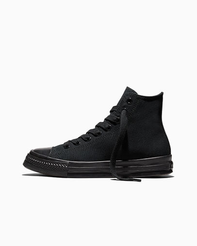 Chuck Taylor Throwback Black/Black/Black, Inner Side View