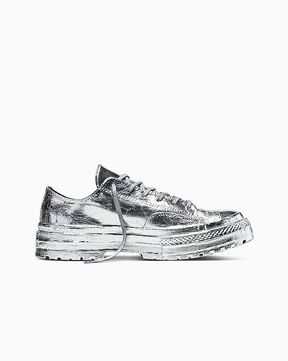 Chuck 70 National Limited Edition Silver Foil, Outer Side View
