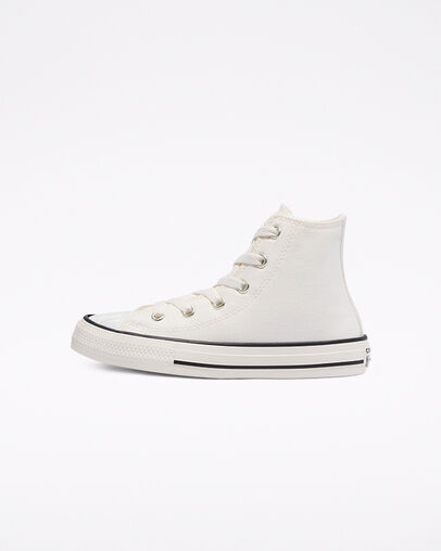 Chuck Taylor All Star UV Glitter Egret/Black/Egret, Inner Side View