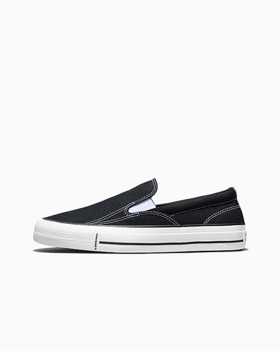 Chuck Taylor All Star Malden Slip-On Black/White/Black, Inner Side View
