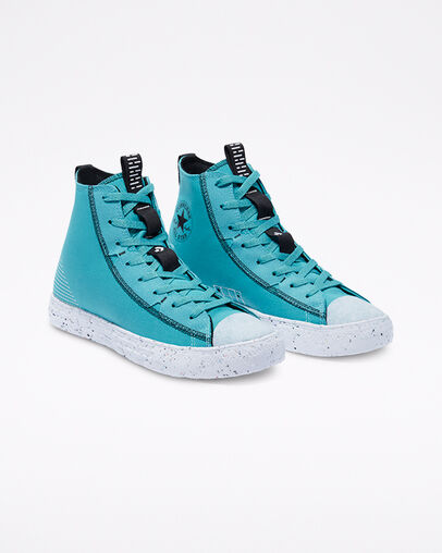 Chuck Taylor All Star Crater Summer Daze Harbor Teal/Black/White, Angled View