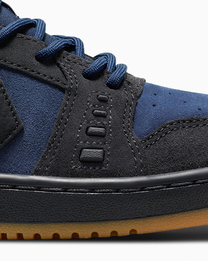 CONS AS-1 Pro Suede Midnight Navy/Nightfall Grey, Detail Angle View