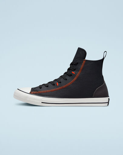 Future Utility Chuck Taylor All Star Black/Storm Wind/Bold Mandarin, Inner Side View
