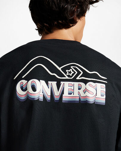 All Star Winter Chill Long-Sleeve T-Shirt Converse Black, Detail View