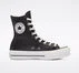 Extra High Platform Chuck Taylor All Star Black/White/Black