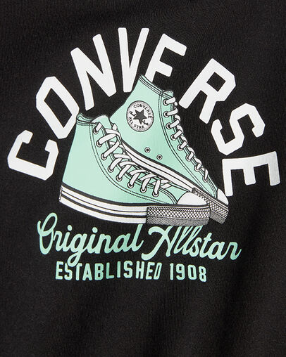 Retro Remix T-Shirt and Shorts Set Birch Heather, Full Body View