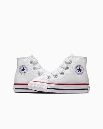 Chuck Taylor All Star Canvas Optical White, Detail Angle View