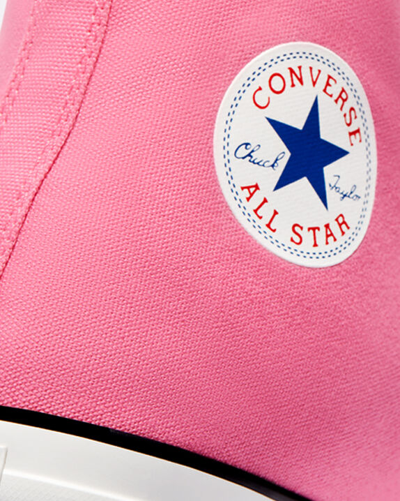 blush pink converse leather