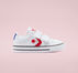 Star Player Easy-On Varsity Canvas White/University Red/Blue