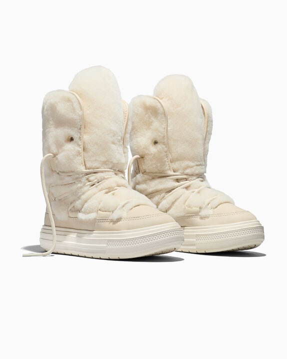 Chuck Taylor All Star Elements Boot Cozy Natural Ivory/Egret/Black