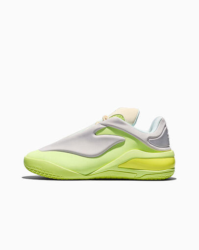 SHAI 001 Lace Up Lime, Inner Side View