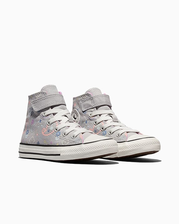 Chuck Taylor All Star Easy-On Paisley Pop Grey Area/Xoxo Pink/White