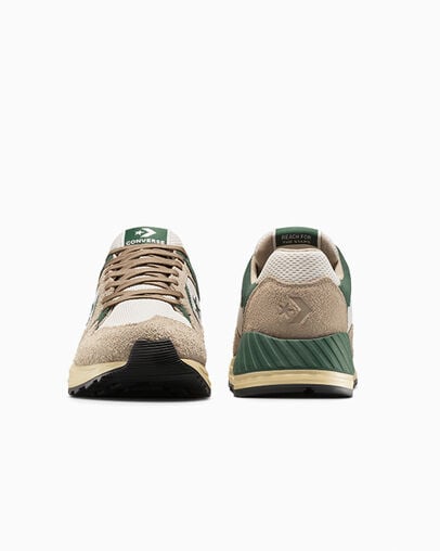 Converse Wave Trainer Vintage Cargo/Egret/Branch Out, Heel View