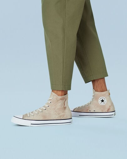 Summer Daze Chuck Taylor All Star Ficelle/Blanc/Miel gomme, On Foot Shot 1