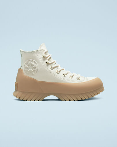 Chuck Taylor All Star Lugged Winter 2.0 Egret/Light Twine, Outer Side View