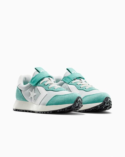 Converse Omega Trainer Easy-On Archive Sea Green, Top and Side View