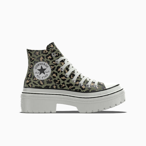 Converse Custom Chuck Taylor All Star Lugged Heel Platform By You Leopard – A12848CHO24_leopard
