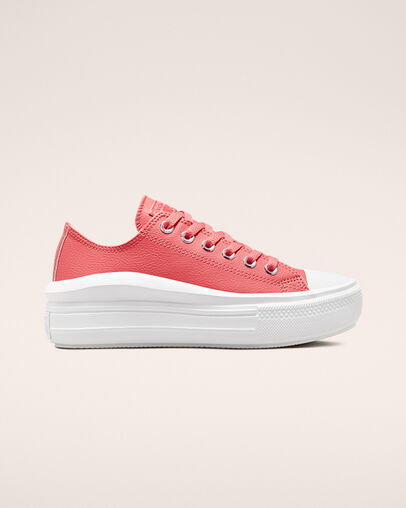Chuck Taylor All Star Move Hybrid Shine Sel rose/Sel rose/Blanc, Outer Side View