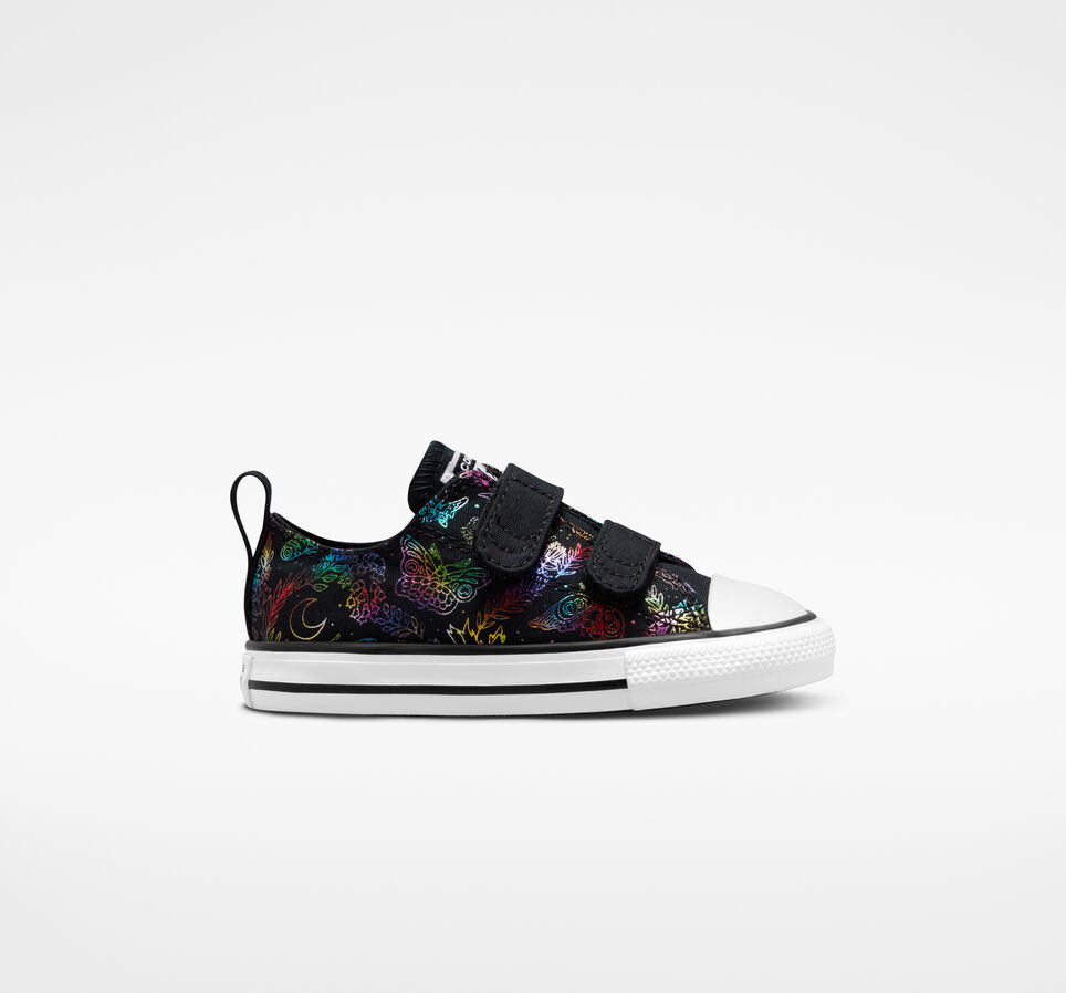 Chuck Taylor All Star Easy-On Butterfly Shine Black/Pink/Purple/Blue