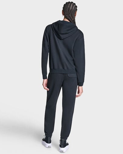 Chuck Taylor Patch Pullover Hoodie Converse Black, Detail View
