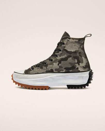 Run Star Hike Platform Laser Camo Black Grey Camo, Outer Side View