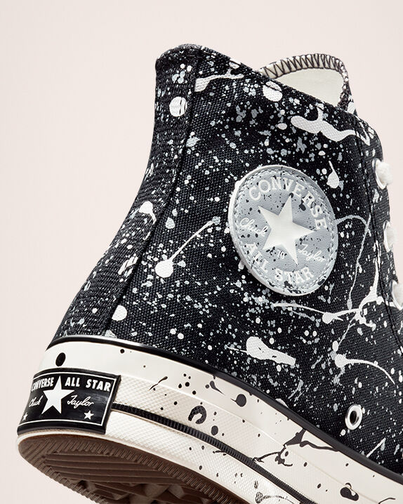 paint splatter converse platform