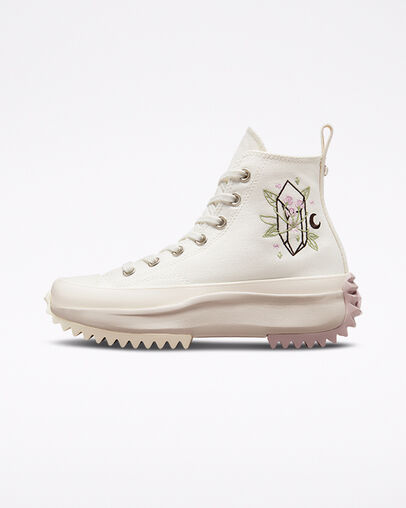 run star hike converse embroidered floral