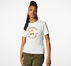 Metallic Chuck Taylor Patch Classic Fit T-Shirt Egret