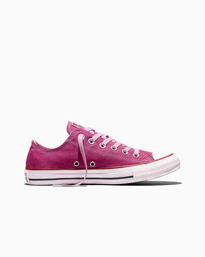 Chuck Taylor All Star Dip Dye Wide Width Sporty Berry Dyed, Outer Side View