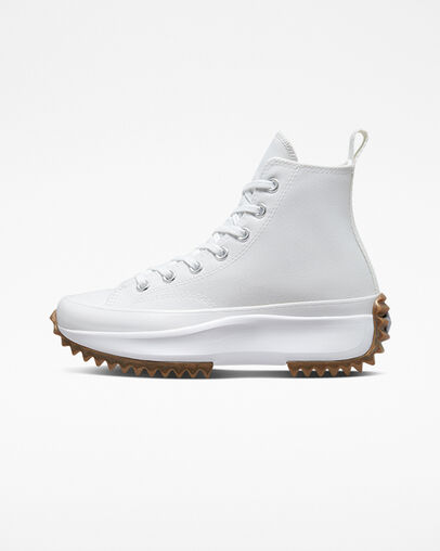 Run Star Hike Platform Metallic Details Blanc/Argent/Gravier, Inner Side View