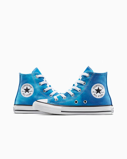 Chuck Taylor All Star Color Splash Gnarly Blue/Blu/Bianco, Detail Angle View