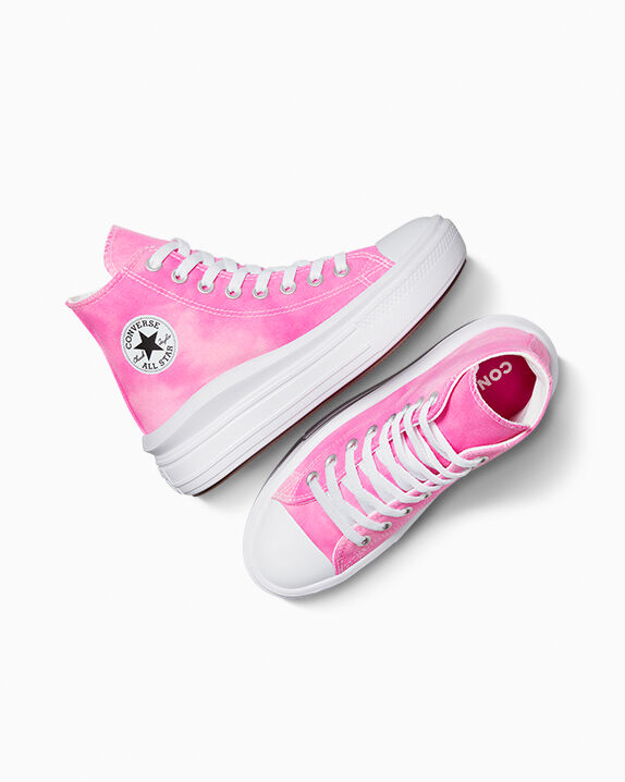 Chuck Taylor All Star Move Platform Color Splash White/Chaos Fuchsia
