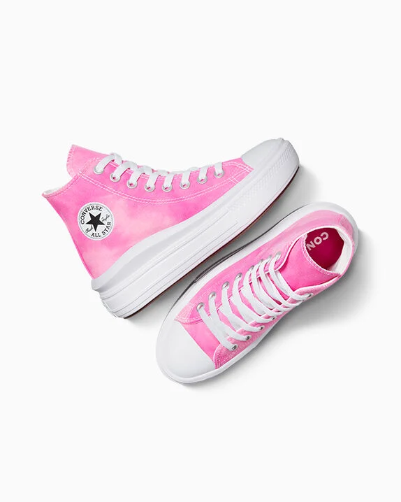 Chuck Taylor All Star Move Platform Color Splash White/Chaos Fuchsia