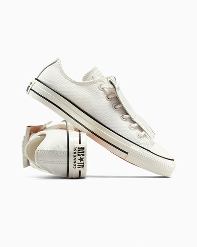 Chuck Taylor All Star Tassels Blanco vintage/Garza/Negro, Detail Angle View