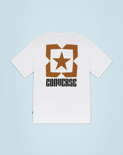 t-shirt Star Chevron Box &agrave; manches courtes Blanc