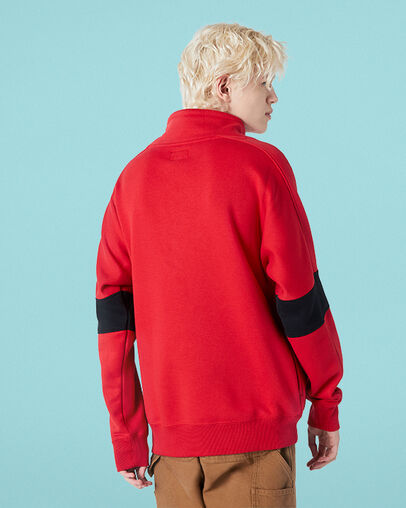 Sudadera Archive Funnel Rojo esmalte, Back View