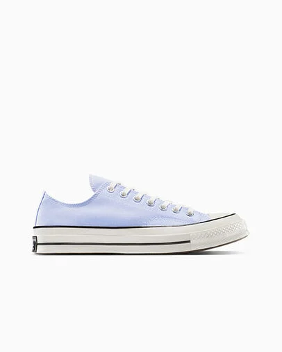 Chuck 70 Canvas Blueberry Ice/Egret/Black, Outer Side View