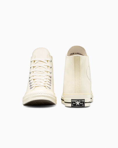 Converse and Our Legacy WORK SHOP Chuck 70 Natural Ivory/Rutabaga, Heel View