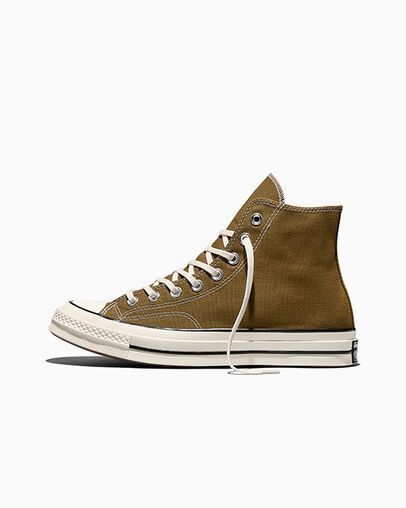 Chuck 70 Canvas Bog Down/Egret/Black, Inner Side View