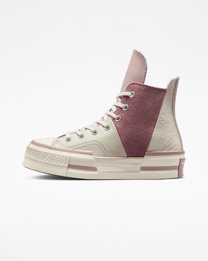 Chuck 70 Plus Mixed Materials Stone Mauve/Desert Sand/Saddle, Inner Side View