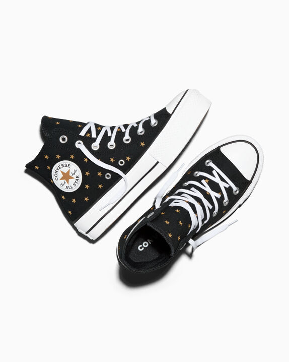 Chuck Taylor All Star Lift Platform Embroidered Stars Women's