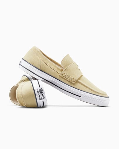 Chuck Taylor All Star Loafer Last Straw/Last Straw/White, Detail Angle View