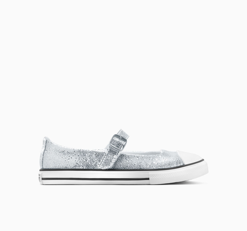 Chuck Taylor All Star Dainty Mary Jane Disco Glitter Easy On - A14427C