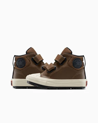 Chuck Taylor All Star Berkshire Boot Easy On Grounded/Black/Light Dune, Detail Angle View