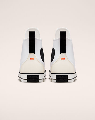 Chuck Taylor All Star Future Utility White/Egret/Black, Heel View