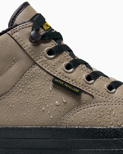 Chuck Taylor All Star Malden Street Water Repellant Boot Classic Taupe/Black, Detail Angle View
