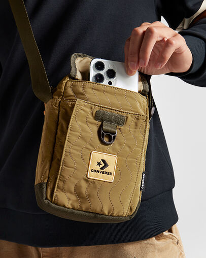 Winterized Cross Body Bag Cosmic Turtle/Forrest Shelter