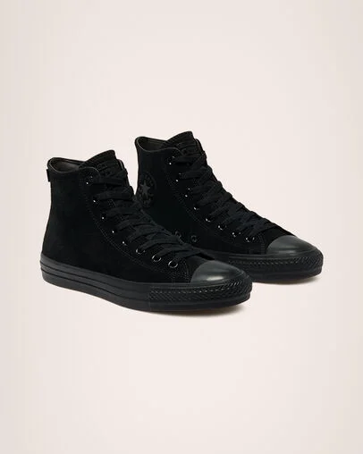 CONS CTAS Pro Black/Black/Black, Angled View